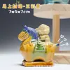 Museo de Turismo de Luoyang Pony Cultural y Creativo Cerámica Sancai de Tang Pony Decorativo Lindo Sellado Inmediatamente Hou Adornos