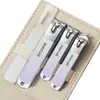 Set Portátil de Cortaúñas de Acero Inoxidable Herramientas de Manicura Tijeras para Uñas de Alta Calidad Cortauñas Al por Mayor Logo
