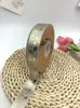 Yum Hecho a Mano Cinta Nueva Cinta Estampada Amor Meteoro Cinta Nueva Termoestable Bronceada Día de San Valentín Seda