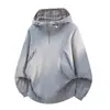 Sudadera con Capucha Estilo American College para Hombre, Moda Callejera de Alta Gama, Sudadera Chaqueta Unisex de Corte Holgado, Sudadera con Capucha Versátil, Transfronterizo
