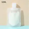 Bolsas Recarregáveis de Viagem para Cosméticos, Loção, Gel de Banho, Shampoo, Sabonete Facial Pequeno Portátil, Frascos Recarregáveis Descartáveis