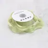 Fita Pregueada 4cm Acessórios de Vestuário DIY Manual para Cabelo Decoração Fita de Cetim Pronta Materiais Manuais