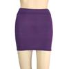 2026 Shopee Aliexpress Edición Deportiva Falda Base para Mujer Elástica Multicolores Tejida Bodycon Corta Verano