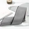 Cinta de Algodón Lino Patrón de Mezclilla Borde Prensado Cinta para Lazo de Sombrero DIY Lazo de Corbata Cinta para Ramo Caja de Regalo Decoración Empaque Corbata