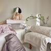 80 Fibras de Proteína de Seda Jacquard Tencel Austríaco Lanjing Colcha Lavável para Ar Condicionado Solteiro Casal para Casa