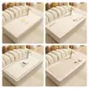 Mantel de Mesa de Cuero de Silicona 2025, Mantel de Mesa Lujoso y de Gama Alta, Impermeable, Resistente al Aceite, Fácil de Limpiar, Resistente al Calor, Resistente a Altas Temperaturas para Mesa de Café