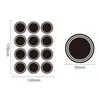 Pizarra Casera Adhesiva PVC Etiqueta Negra para Frascos de Especias, Transfronteriza Impermeable Borrable Manuscrita Desmontable