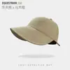 Sombrero para Mujer de Verano Versátil Ala Ancha Sombrero para el Sol Anti-UV Secado Rápido Delgado Pico de Pato Sombrero de Pescador