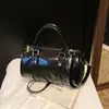 Bolso de mano Boston de piel sintética con cera de aceite, elegante y moderno, de gran capacidad, para mujer, primavera 2025