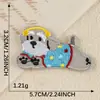 Nueva Etiqueta Bordada Parche Bordado Cachorro Lindo Autoadhesivo DIY Funda para Teléfono Móvil Accesorios Creativos Parche de Tela para Manualidades al por Mayor