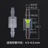 Válvula de retenção tipo mola válvula de alívio de pressão preventor de refluxo água óleo gás preventor de refluxo plástico stop d'água resistente ao ozônio