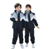 Uniformes Escolares Primários, Jaquetas de Outono e Inverno, Uniformes Esportivos de Três Peças Removíveis para Jardim de Infância, Uniformes de Aula de Outono para Crianças