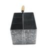 Fabricante Especializado en Cesta Divisoria para Cubiertos de Hierro Forjado, Cesta tipo Bolso, Cesta de Almacenamiento de Metal, Caja de Herramientas Cuadrada con Mango de Madera