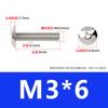 Tornillos de Acero Inoxidable 304 de Cabeza Plana Cruzada Tornillos de Máquina de Cabeza de Champiñón Tornillos de Cabeza Plana Redonda M3M4M5
