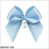 Laço de Três Pontos com Duas Contas de 6 Cores 8D09Aa Flor Yao Ming Decoração Tamanho 26*25mm Flor Pequena para Roupas