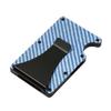 Venta al por mayor de fábrica en stock Fibra de Carbono Simple RFID Normcore Cartera para Hombre Anti-Desmagnetización Anti-Robo Cepillo con Cartera