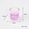 Produto novo original: suco colorido saborizado, bebida fofa e calmante para casa de bonecas, acessório de resina para artesanato de mesa DIY