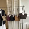Bolso de mano informal con cadena de rombos para mujer 2025 Otoño Nueva Moda Pequeño Estilo Chanel Estilo Perezoso Bolso de Hombro Cruzado