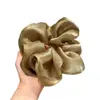Elástico Elegante Estilo Coreano Dongdaemun con Aspecto de Perla para Mujer, Accesorio de Lazo para el Cabello Moderno y Único