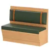 Sofá de cabina para montaje en pared Mesas y sillas comerciales para restaurante Mesa y silla combinadas para hotel, restaurante de hot pot, restaurante occidental, cafetería, tienda de té de leche