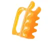 Venta Directa de Fábrica Masajeador de Doble Empuje Resina Cera de Abeja Ámbar Columna Lumbar Cintura Hombro Masaje Herramienta Gua Sha Masajeador de Doble Empuje