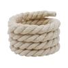 Atacado de cadarços Kulogin 8mm acessórios tecidos à mão DIY corda de algodão de três fios cor torção de algodão grossa decoração