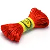 20 metros/2.5mm color de corbata china 5 hilos al por mayor alambre de cuerda tejido a mano para joyería DIY