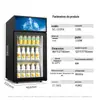 Dafan Aodaxin Vitrine Refrigerada Armário para Bebidas Geladeira de Leite Congelador Vertical 110V220V Transfronteiriço