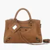 Bolso de Moda Transfronterizo Nuevo Bolso Cruzado Bolso de Mujer Bolso para Motocicleta Bolso Tote de Hombro Portátil de Alta Gama para Mujer