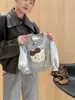 Conjunto de Vestido Sudadera de Otoño para Niñas, Conjunto de Dos Piezas con Sudadera Redonda de Dibujos Animados 3D y Falda Estampada de Leopardo para Niños, Lindo para Niñas