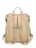 Mochila Versátil de Moda Nueva para Mujer con Borlas, Mochila Ligera para Viajes Diarios de Mujer con Borla de PU Antirrobo y Gran Capacidad