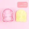 Molde para Galletas 3D Serie Contrato Intrépido, Simulador de Estampado de Galletas DIY, un Artículo Esencial para el Hogar