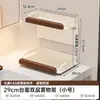[Dropshipping] Prateleira para toucador de banheiro, instalação sem furos, para guardar escovas de dente, pasta de dente e secadores de cabelo