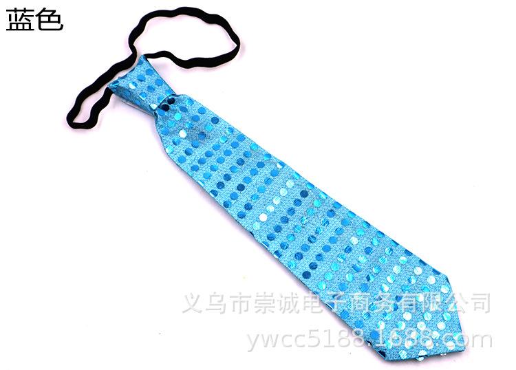 领带蓝色