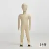 Soporte de Exhibición Modelo para Bebés y Niños Maniquí de Corte Estéreo Cuerpo Completo Modelo Suave para Niños Escaparate Tienda de Ropa Accesorios para Niños