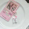 Lindo llavero de gato KT, colgante de mochila de dibujos animados, llavero pequeño de regalo para pareja, llavero de regalo de graduación, al por mayor