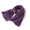 Outono e Inverno Nova Cor Sólida Lã Malha Cachecol Crochê Cachecol Oco Cachecol Longo Cashmere Malha Venda por Atacado Mulheres