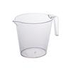 Taza Medidora de Plástico Transparente de Gran Capacidad para Pastelería PET Taza Medidora con Escala Taza para Mezclar Engrosada Taza Medidora Taza para Batir Huevos