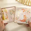 Yujian Eslite Serie Koi Fenghua Caja de Regalo con Marcapáginas de Metal Souvenirs Culturales y Creativos de la Ciudad Prohibida Marcapáginas para Estudiantes Regalo