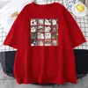 Comercio exterior verano nuevo anime animal gatito estampado de dibujos animados manga corta mujer algodón holgado casual japonés y coreano camiseta mujer