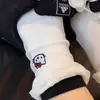 Calcetines de Gato de Dibujos Animados para Mujer, Calcetines Transpirables de Encaje Burbuja de Media Pantorrilla para Primavera y Verano, Versátiles Calcetines de Estilo Universitario para Mujer