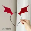 Faixa de Cabelo de Halloween Transfronteiriça para Crianças Festa Fantasia Cosplay Diversão Faixa de Cabelo de Diabinho Acessórios de Cabelo para Fantasia de Festival