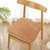 Almofada de Assento de Veludo Simples para Todas as Estações Almofada de Cadeira Almofada de Cadeira de Longa Permanência no Escritório Almofada de Assento para Estudantes Almofada de Cadeira de Jantar Mesa's Army