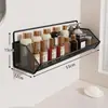 Prateleira de Banheiro Prateleira de Parede para Banheiro Sem Furos Prateleira de Armazenamento Multicamadas para Parede de Banheiro Vaso Sanitário Banheiro Sala de Banho
