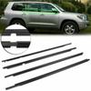 Adecuado para Toyota Highlander Highlander Tiras de Sellado de Vidrio para Puerta y Ventana de Coche para Bloquear el Agua y Cortar la Línea de la Cintura Tiras de Presión Exterior
