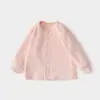 Casaco de Bebê Primavera Outono Meninos Meninas Cardigã Fino Casual Roupa para Criança de Um Ano Roupas de Outono Infantil Top de Bebê