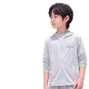 Ropa de Protección Solar para Niños y Niñas, Anti-UV, Nuevo Estilo Verano 2026, Secado Rápido, Ligera, Chaqueta de Protección Solar con Sensación de Hielo para Niñas Pequeñas