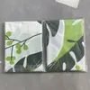 Cortina de Ducha Peva Amarilla Ola Cortina de Ducha Impermeable Cortina Decorativa Aislante Patrón de Flores Varios Ganchos de Suministro de Fábrica