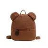 Mochila Rellena Bolso de Mujer Otoño e Invierno Nuevo Estilo K Ins Súper Popular Lindo Mochila con Orejas de Oso Bolsa Familiar para Niñas