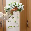 Criativo Feito à Mão Primavera Flor de Pessegueiro Espada Torcida Bastão Pacote de Material DIY Autocriado Flor de Pessegueiro Arco Presente para Melhor Amiga para Sessão de Fotos